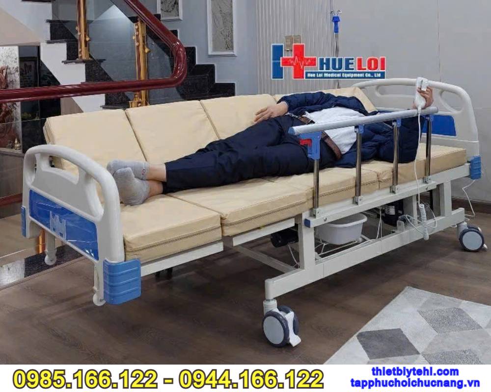 Giường bệnh đa chức năng cao cấp điều khiển bằng điện A1