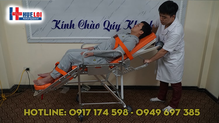 Cáng cứu thương đa năng YXH-3E dựng được thành ghế