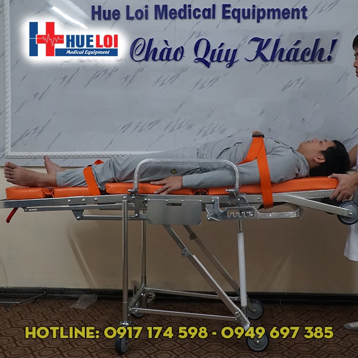 Cáng cứu thương cao cấp Cáng cứu thương đa năng YXH-3E dựng được thành ghế
