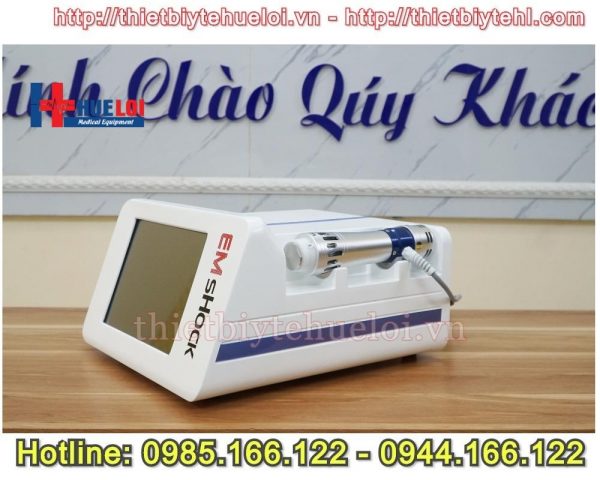 Máy xung kích trị liệu kết hợp điện xung và giác hơi