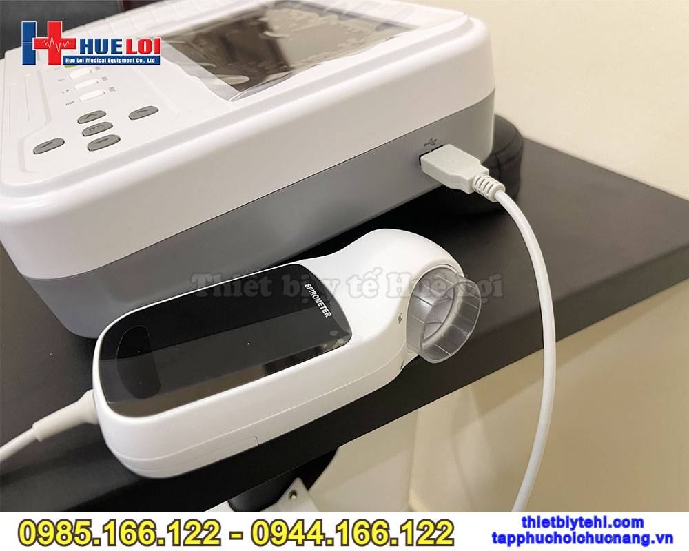 Máy đo chức năng hô hấp để bàn giá rẻ CONTEC SP100