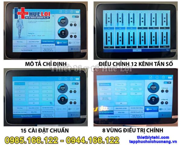 Máy từ trường kết hợp Diode Laser công suất cao
