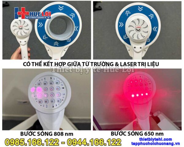 Máy từ trường kết hợp Diode Laser công suất cao
