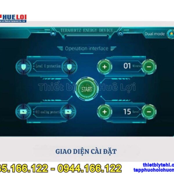 Thiết bị trị liệu bằng sóng Terahertz công suất cao