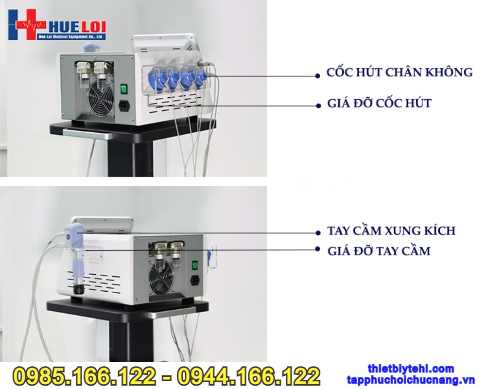 Máy xung kích kết hợp điện xung Texua