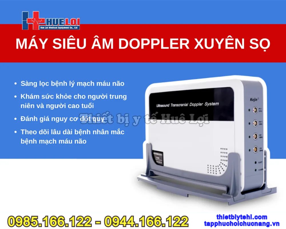 Máy siêu âm Doppler xuyên sọ KJ-2V4M