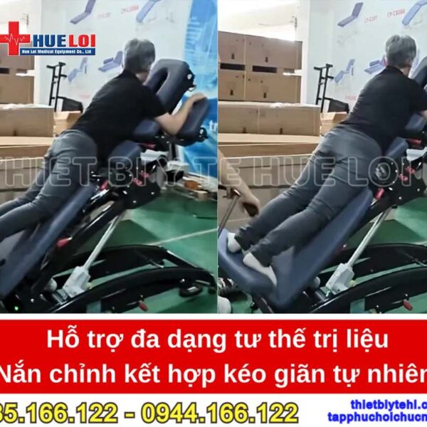 Giường nắn chỉnh tác động cột sốc cao cấp