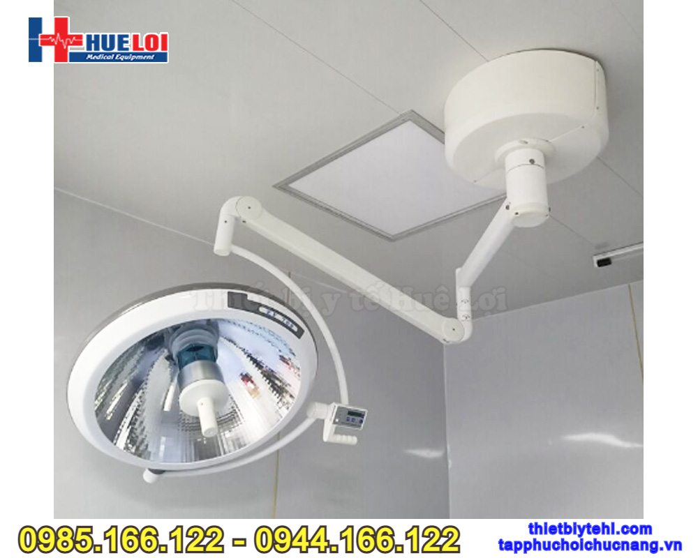 Đèn mổ treo trần bóng halogen