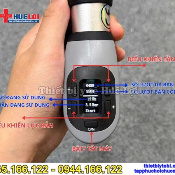 Máy xung kích phân kỳ T-703 lực 12Bar