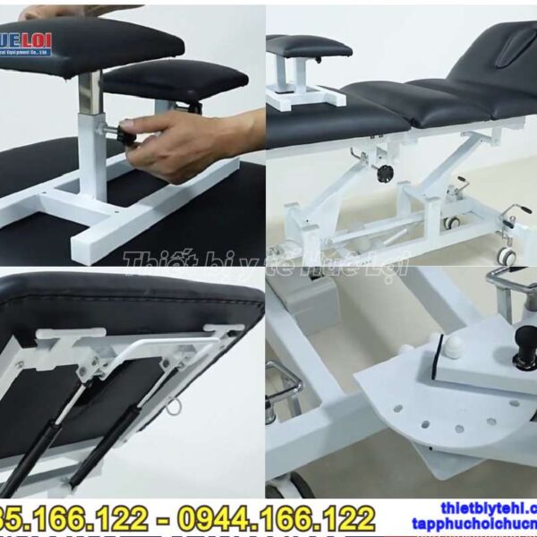 Bàn kéo giãn cột sống cao cấp CY-C101F