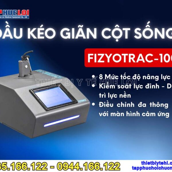 Đầu máy kéo giãn cột sống FIZYOTRAC-100