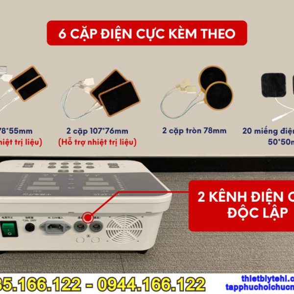 Máy điện xung trung tần giao thoa 2 kênh ZP10